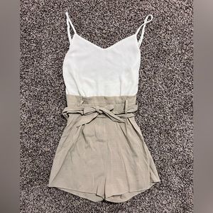 Women’s romper with adjustable straps size xs